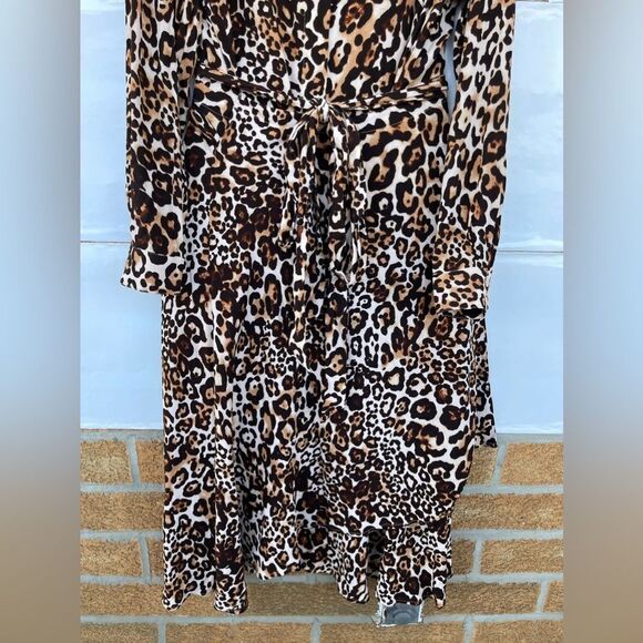 WHISTLE ANIMAL PRINT ESME DRESS SIZE 10 - Picture 7 of 17